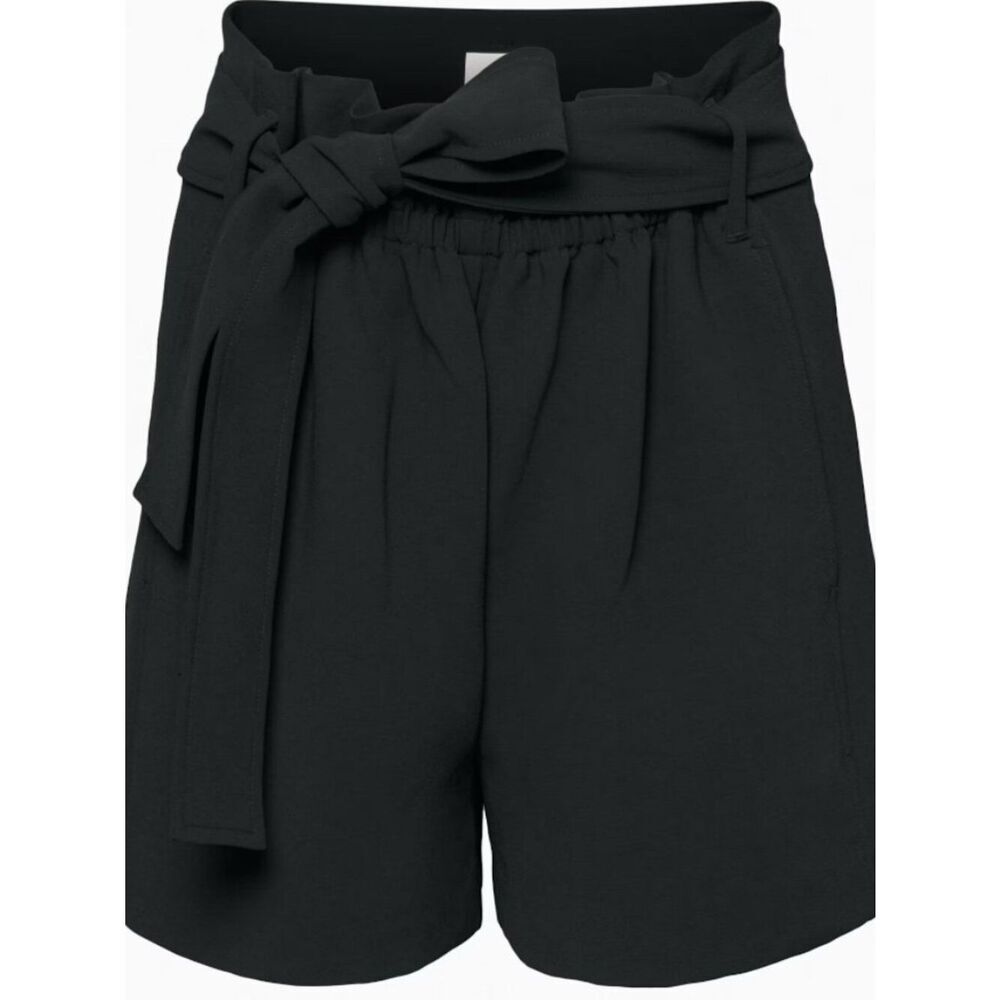 Like New! Aritzia Wilfred Paperbag Short High-waisted Belted Black Size 8